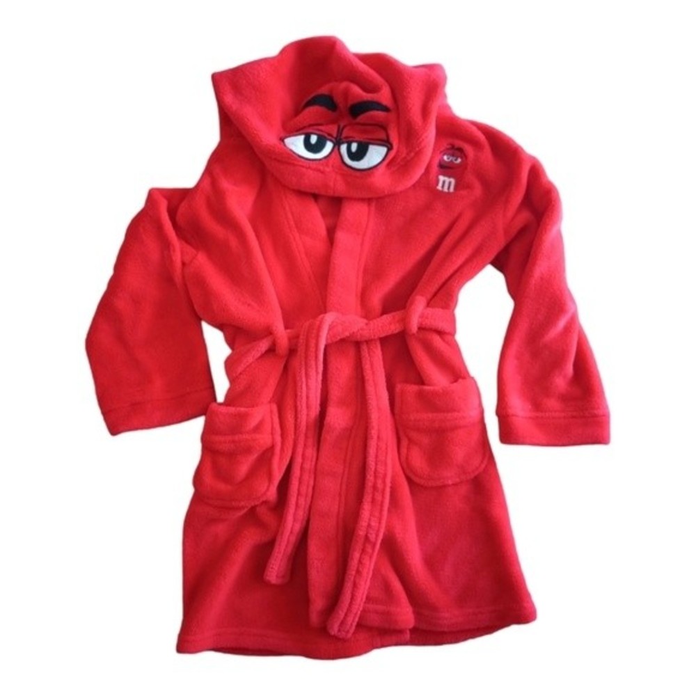 M & M's World Childs Bathrobe Medium